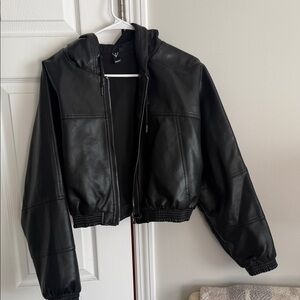 Windsor Black Leather Jacket